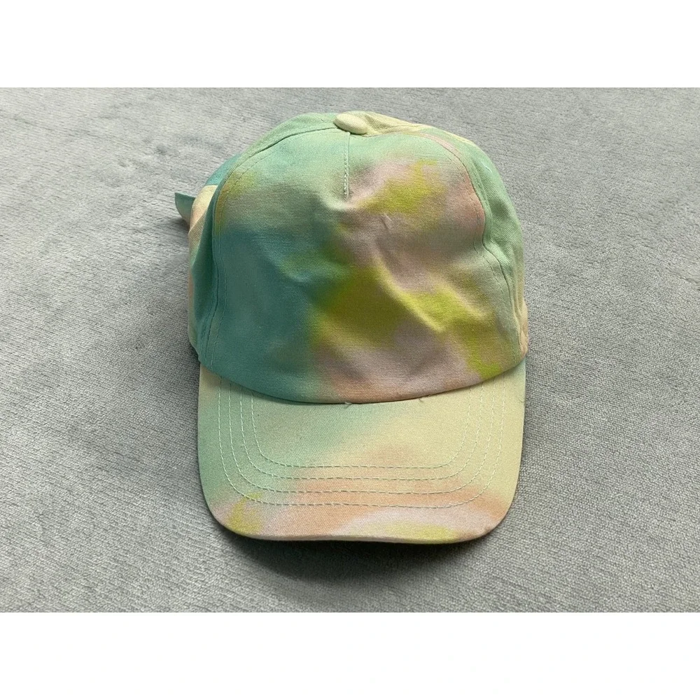 Target Baseball Cap Kids Adjustable Pastel Multicolor Tie Dye Cotton Hat